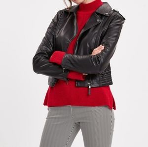 LC waikiki moto leather jacket